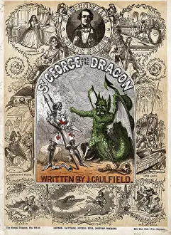 Cartouches: St George and the Dragon, by J Caulfield