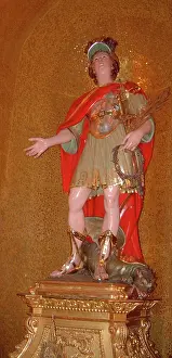 Rabat: ST GEORGE/STATUE/MALTA