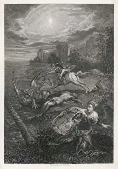 Tintoretto: ST GEORGE, by TINTORETTO