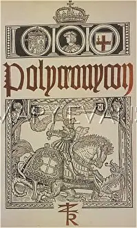 Annals: ST GEORGE TITLE PAGE1527