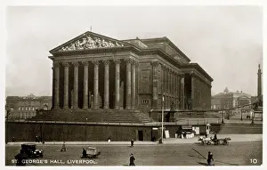 Colonade: St. George's Hall, Liverpool, Merseyside