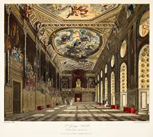Pynes: St George's Hall, Windsor Castle