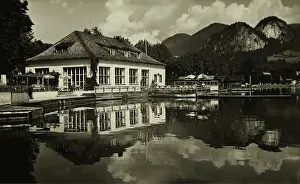 Gilgen: St. Gilgen. Park-Cafe. About 1960
