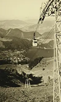 Gilgen: St. Gilgen. View from the Zwolferhorn. With