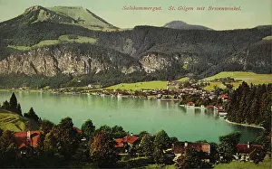 Wolfgangsee: St. Gilgen at Wolfgangsee with Brunnwinkel