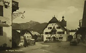 Jurischek: St. Gilgen at Wolfgangsee. Postplatz. About