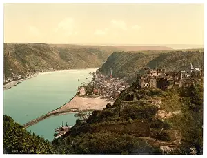 Goar: St. Goar, the Rhine, Germany