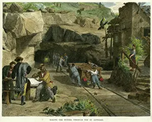 Rushing: ST GOTHARD TUNNEL CONST