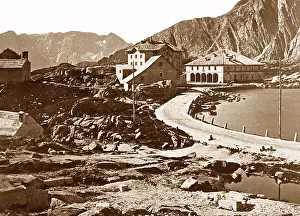Gotthard: St. Gotthard Hospice, Switzerland, Victorian period