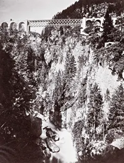 Poplar: St Gotthard, Upper Bridge, Switzerland