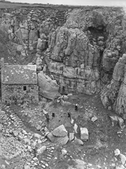 Nestling: ST. GOVAN'S CHAPEL