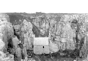 Govan: St Govan's Head, Chapel and Steps 1893