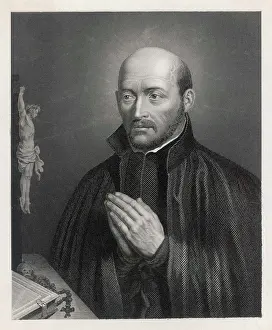 Loyola: St Ignatius Loyola praying