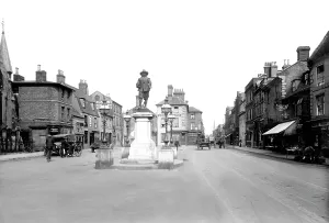 Cromwells: St Ives, Cromwell's Statue 1925