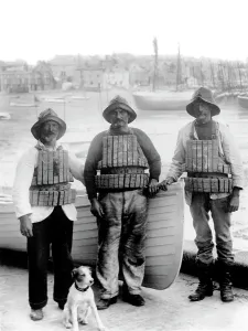 Lifeboatmen: St Ives, Lifeboatmen 1906