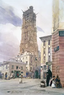 1834: St Jacques Tower Artist: Thomas Shotter Boys