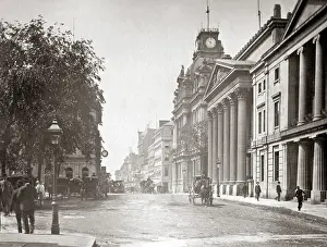Montreal: St James, looking west, Montreal, Canada, circa 1880s