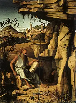 Bent: St. Jerome in Desert, by Bellini