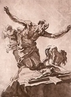 Bernini: St Jerome Kneeling before the Crucifix, by Bernini