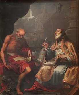 Hieronymite: St Jerome painting, Monasterio de San Jeronimo