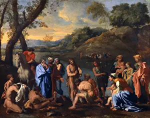 Baptism: St John the Baptist Baptising the People': Nicolas