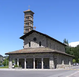 Lionel Coates: St John the Baptist church, St Moritz