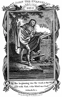 1808: St John the Evangelist with his symbol, the Eagle