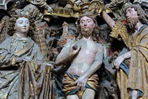 Henencourt: St John relief, choir screen, Amiens cathedral