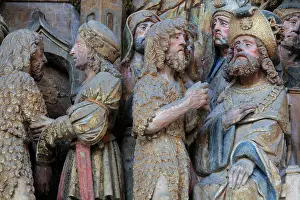 Henencourt: St John relief, choir screen, Amiens cathedral