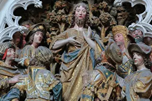 Henencourt: St John relief, choir screen, Amiens cathedral