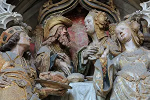 Henencourt: St John relief, choir screen, Amiens cathedral