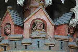 Henencourt: St John relief, choir screen, Amiens cathedral