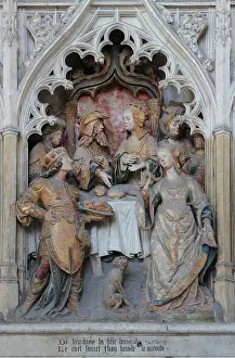 Henencourt: St John relief, choir screen, Amiens cathedral