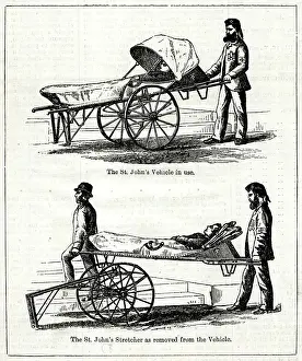 Ambulance: St John's Ambulance Vehicle and Stretcher