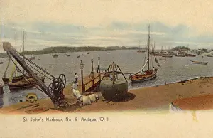 Antigua: St. John's Harbour, Antigua, West Indies
