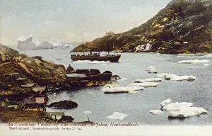 Unwelcome: St. Johns - Newfoundland - Iceberg off the Narrows