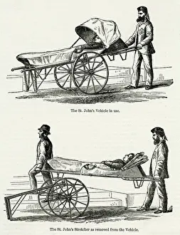 Stretchers: St John's stretchers 1882