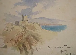 Julians: St Julian's Tower, Malta