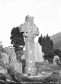 Kevins: St Kevin's Cross, Glendalough