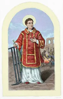 Persecution: St. Lawrence of Rome (c. 225-258)