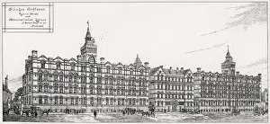 Wards: St Luke's Workhouse, Shepherdess Walk, London, New Buildings
