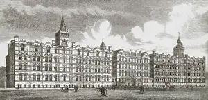 Wards: St Luke's Workhouse, Shepherdess Walk, London, New Buildings