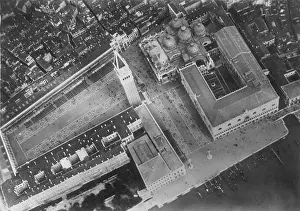 Campanile: St. Mark's Square in Venice, 1927