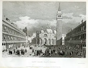 Piazzale: St Mark's Square, Venice, Italy