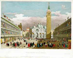 Piazzale: St Mark's Square, Venice, Italy
