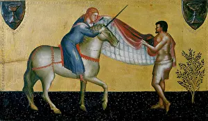 Accademy: St. Martin dividing his cloak