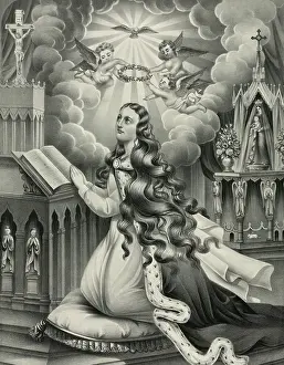 Magdalen: St. Mary Magdalen in prayer