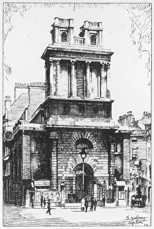 Hawksmoor: ST MARY WOOLNOTH 1927