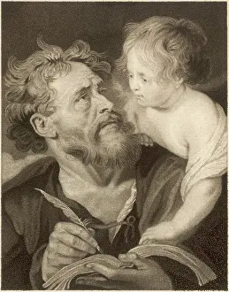Evang: ST MATTHEW/EVANG/RUBENS