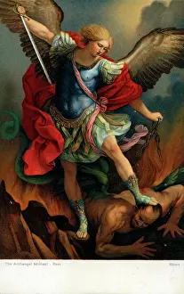 Brandishing: St Michael Archangel by Guido Reni